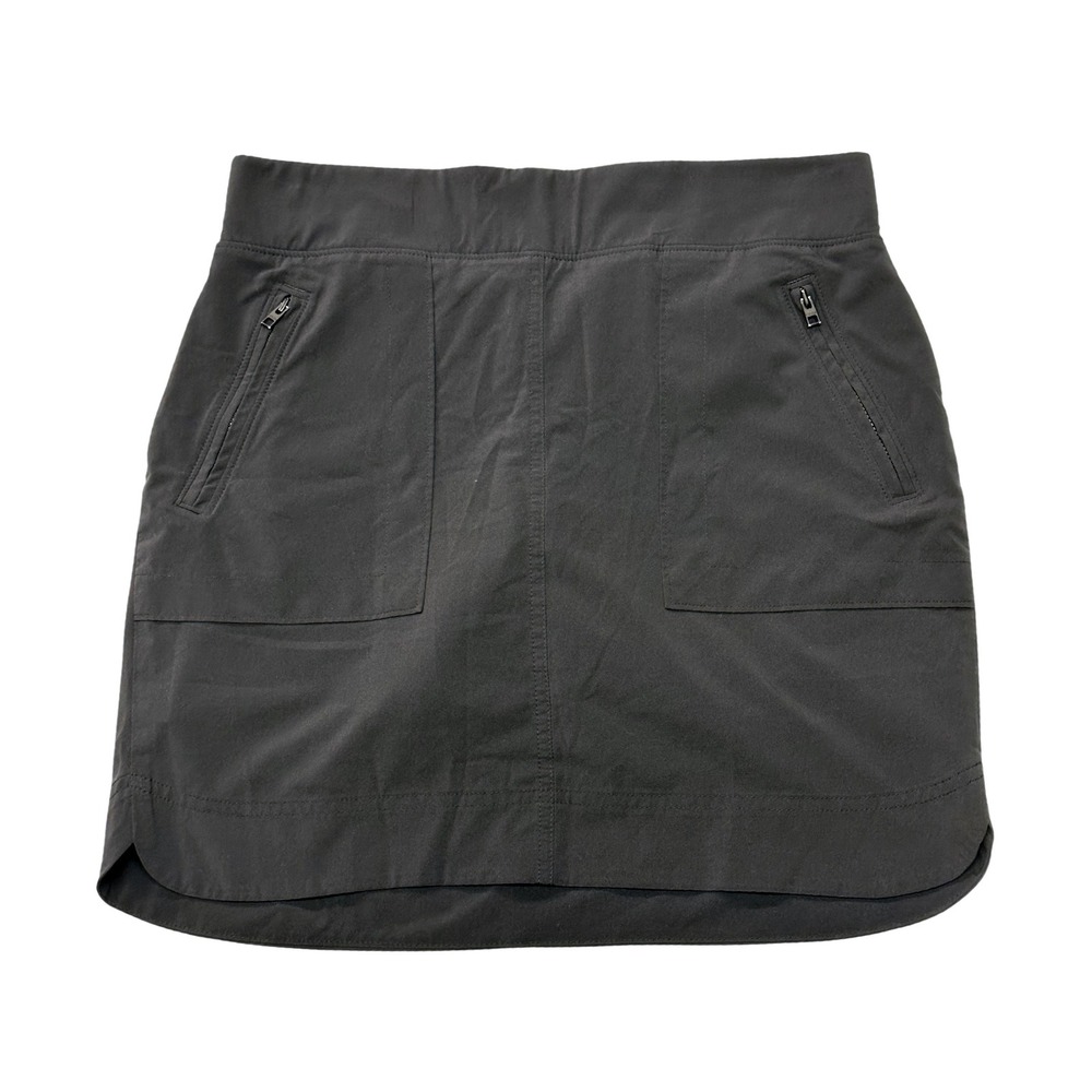 Athleta Skort Black Activewear Hiking Travel Athletic Pockets 6T Women